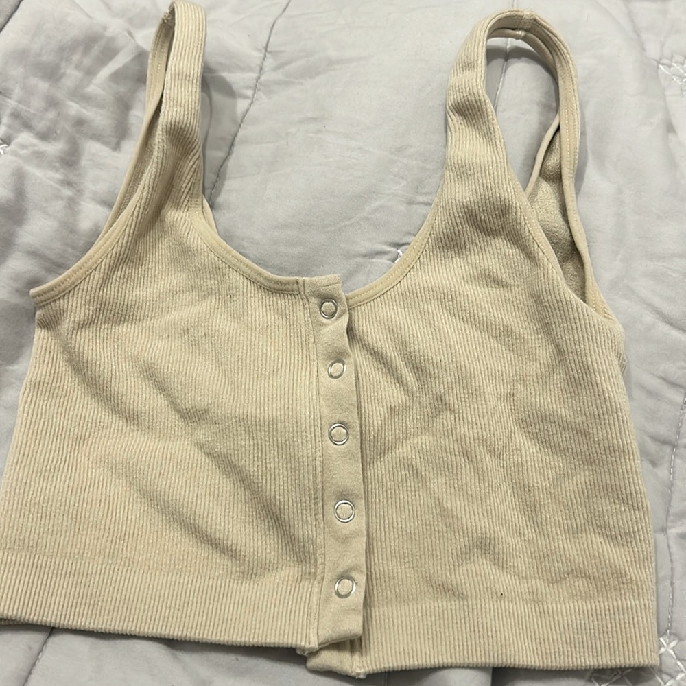 Button up tank